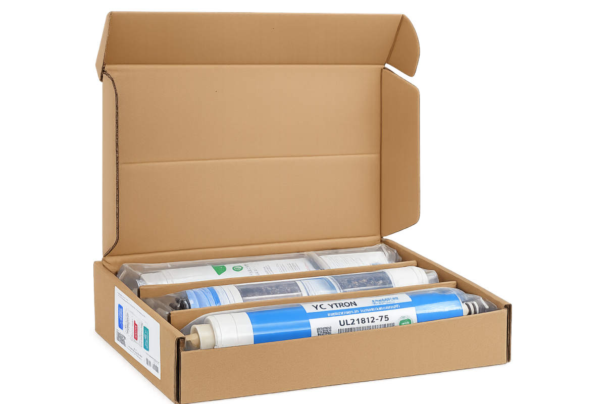 100160 Set cartuse filtru apa (3 buc) p/u carcase filtru AT