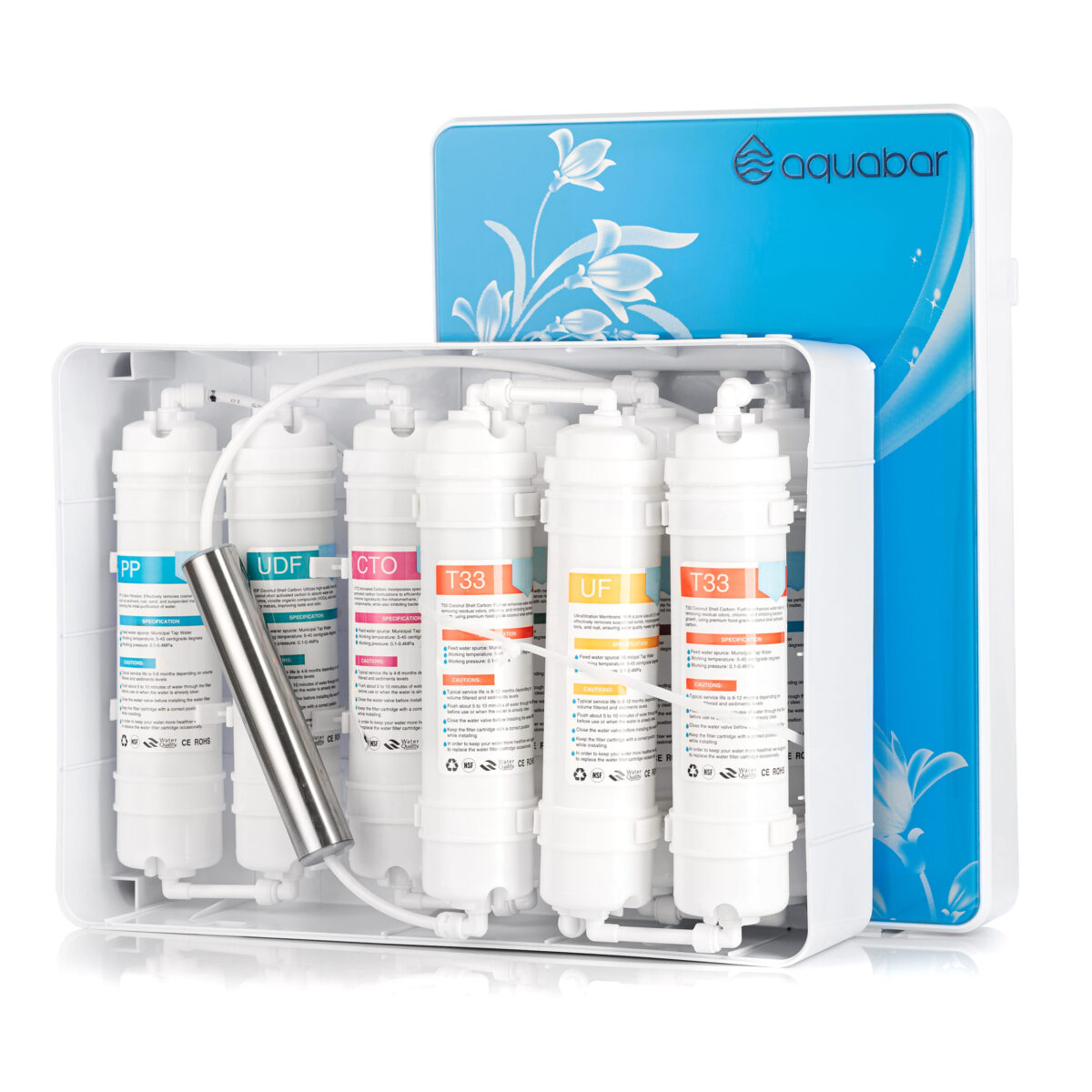 Filtru de apa cu ultrafiltrare AQUABAR Vita, 10 etape Alkaline Resin